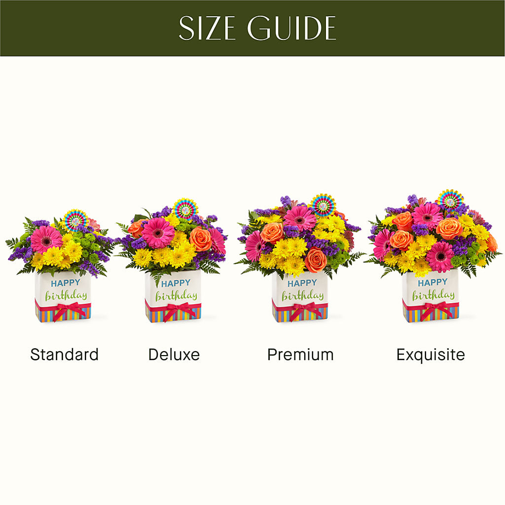 Birthday Brights Bouquet – Jax Flowers Corp, Orange Park FL