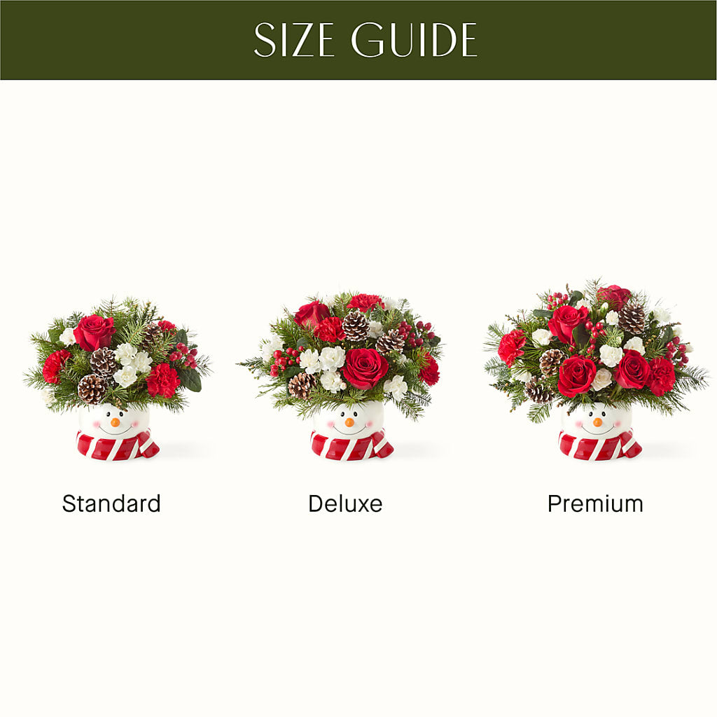 Jolly Snowman Bouquet – Jax Flowers Corp, Orange Park FL