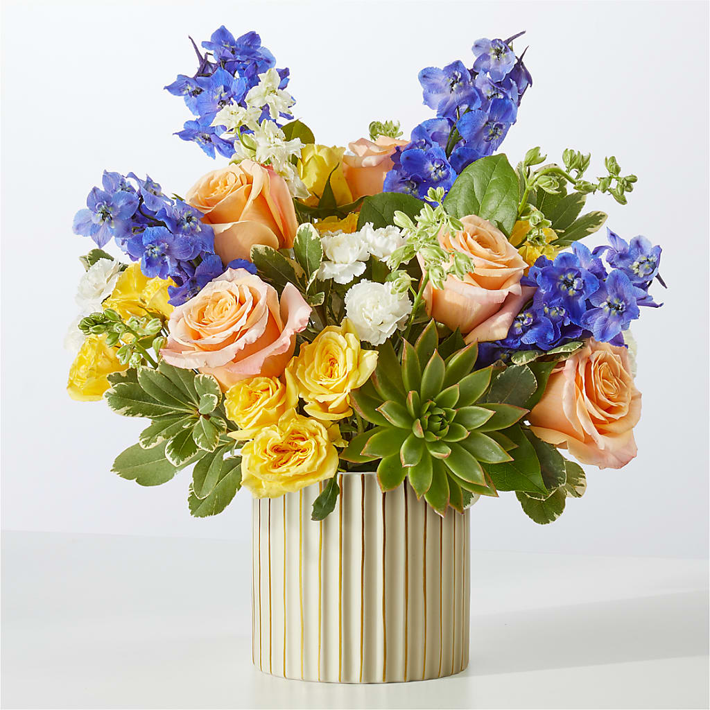 Cobalt Reverie Bouquet – Jax Flowers Corp, Orange Park FL