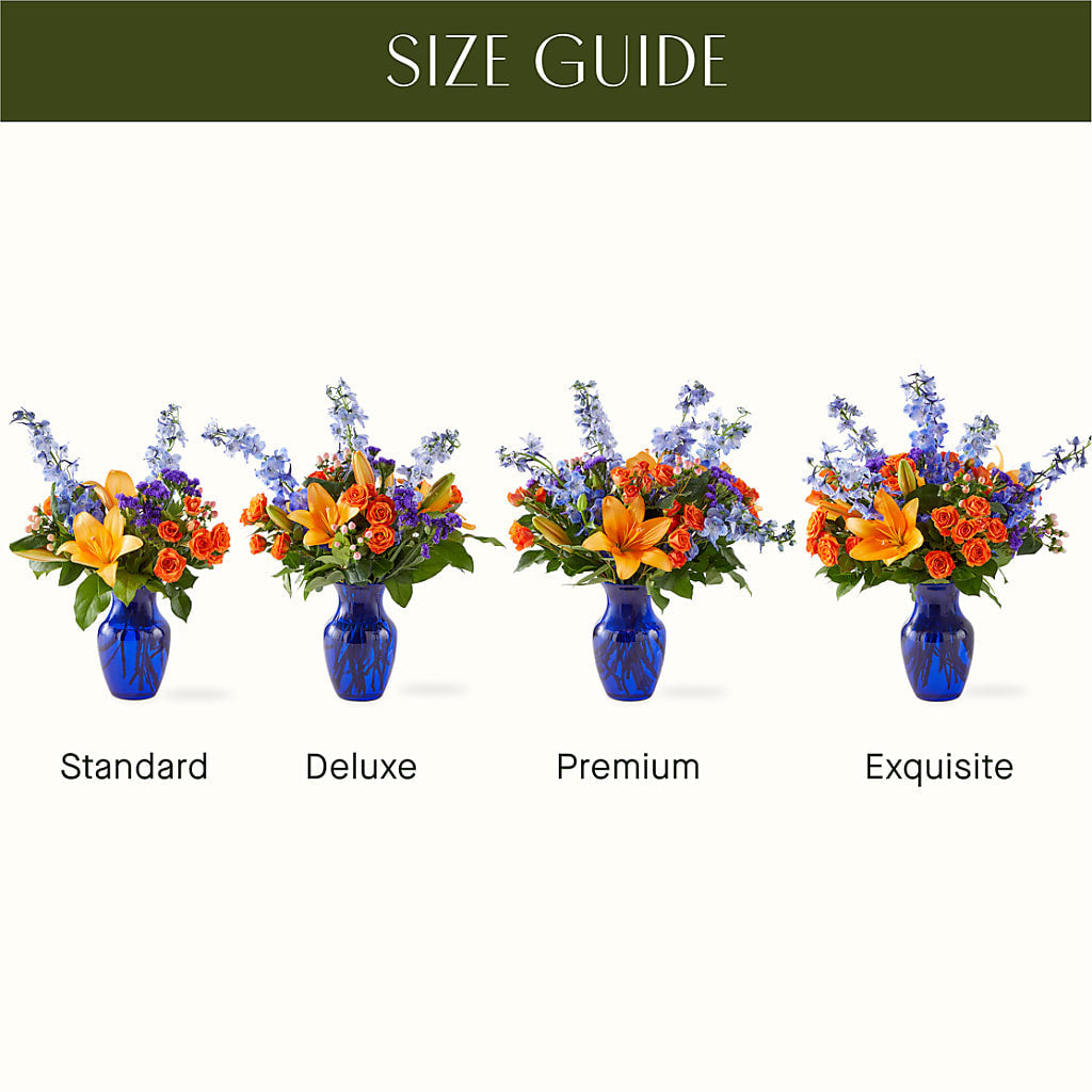 Radiant Citrus Bouquet – Jax Flowers Corp, Orange Park FL