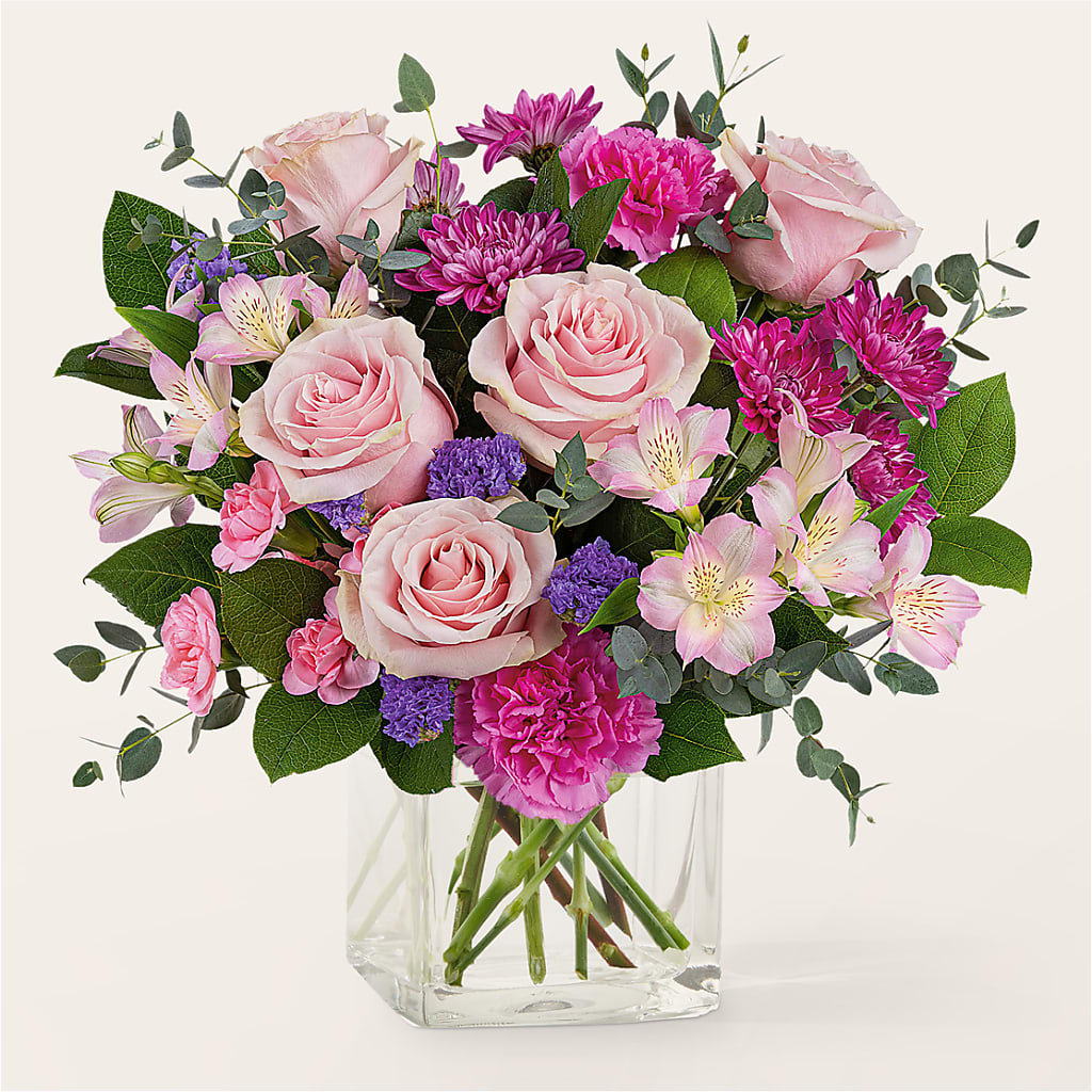 Rosy Radiance Bouquet – Jax Flowers Corp, Orange Park FL