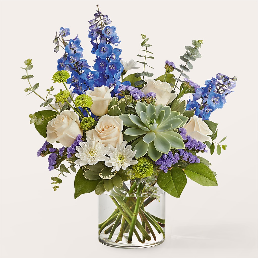 Cerulean Waves Bouquet – Jax Flowers Corp, Orange Park FL