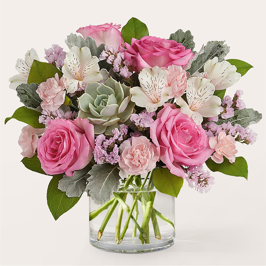Dusty Rose Bouquet – Jax Flowers Corp, Orange Park FL