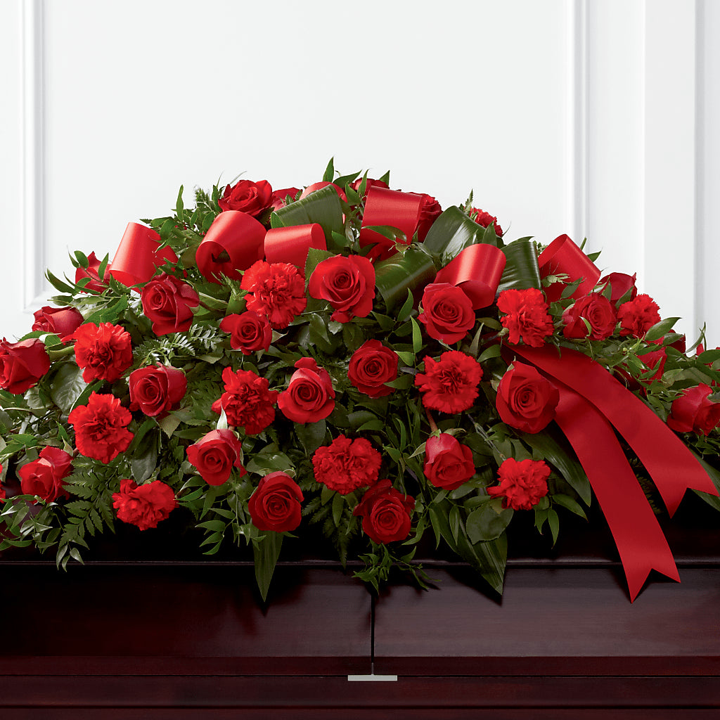 Tribute of Life Casket Spray – Jax Flowers Corp, Orange Park FL