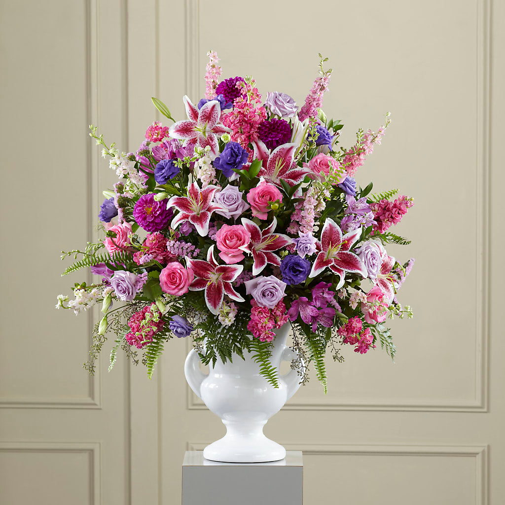 Peaceful Tribute Arrangement – Jax Flowers Corp, Orange Park FL
