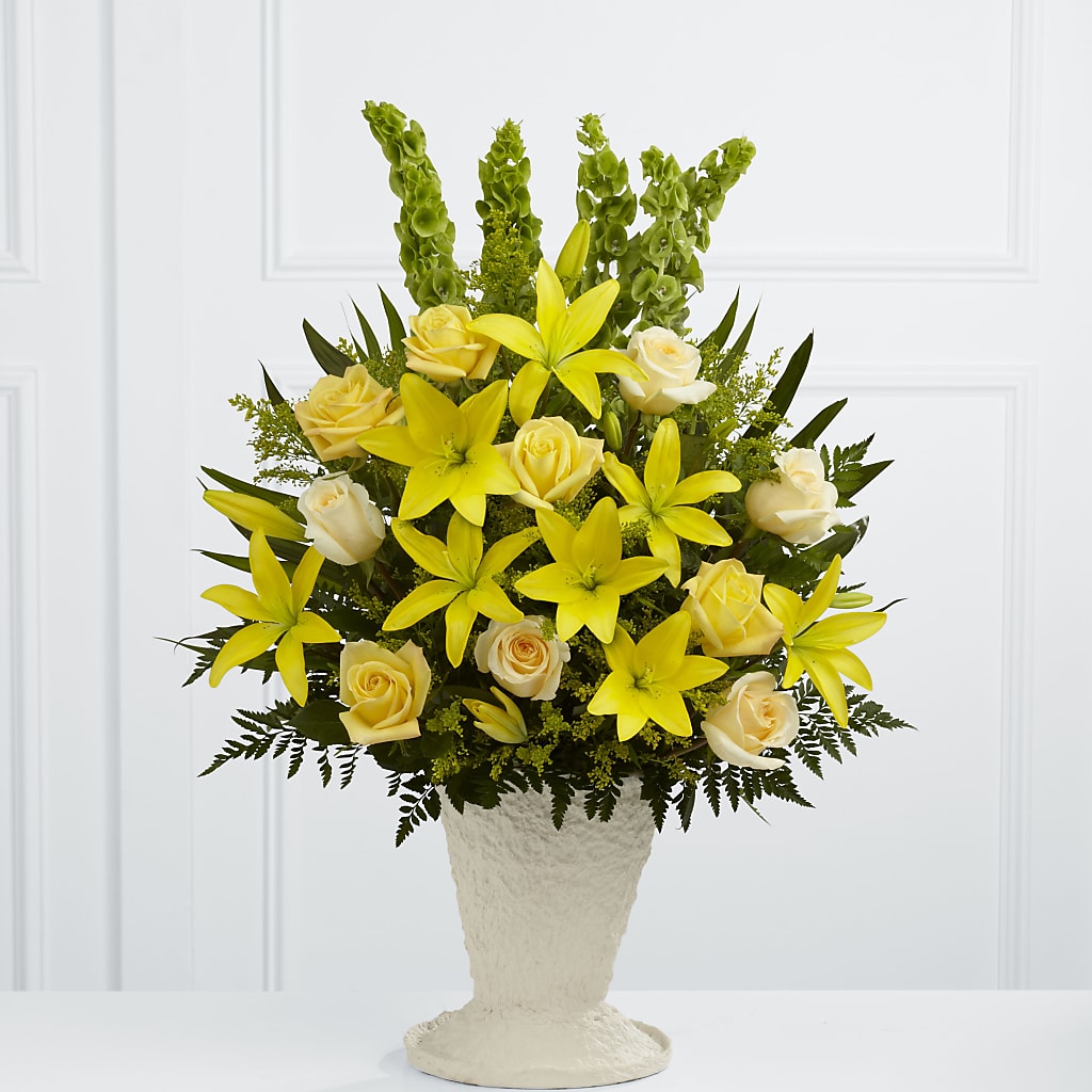 Golden Memories Arrangement – Jax Flowers Corp, Orange Park FL