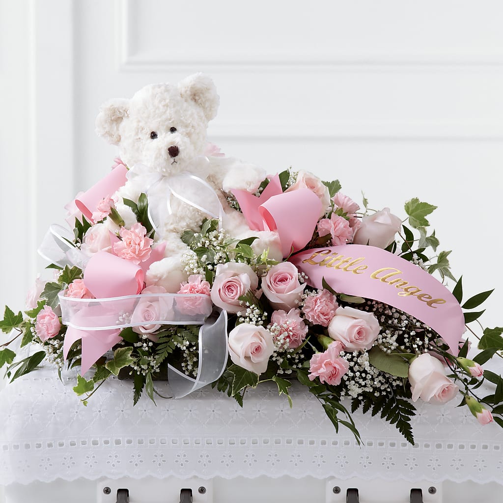 Touch of Sympathy Casket Spray – Jax Flowers Corp, Orange Park FL