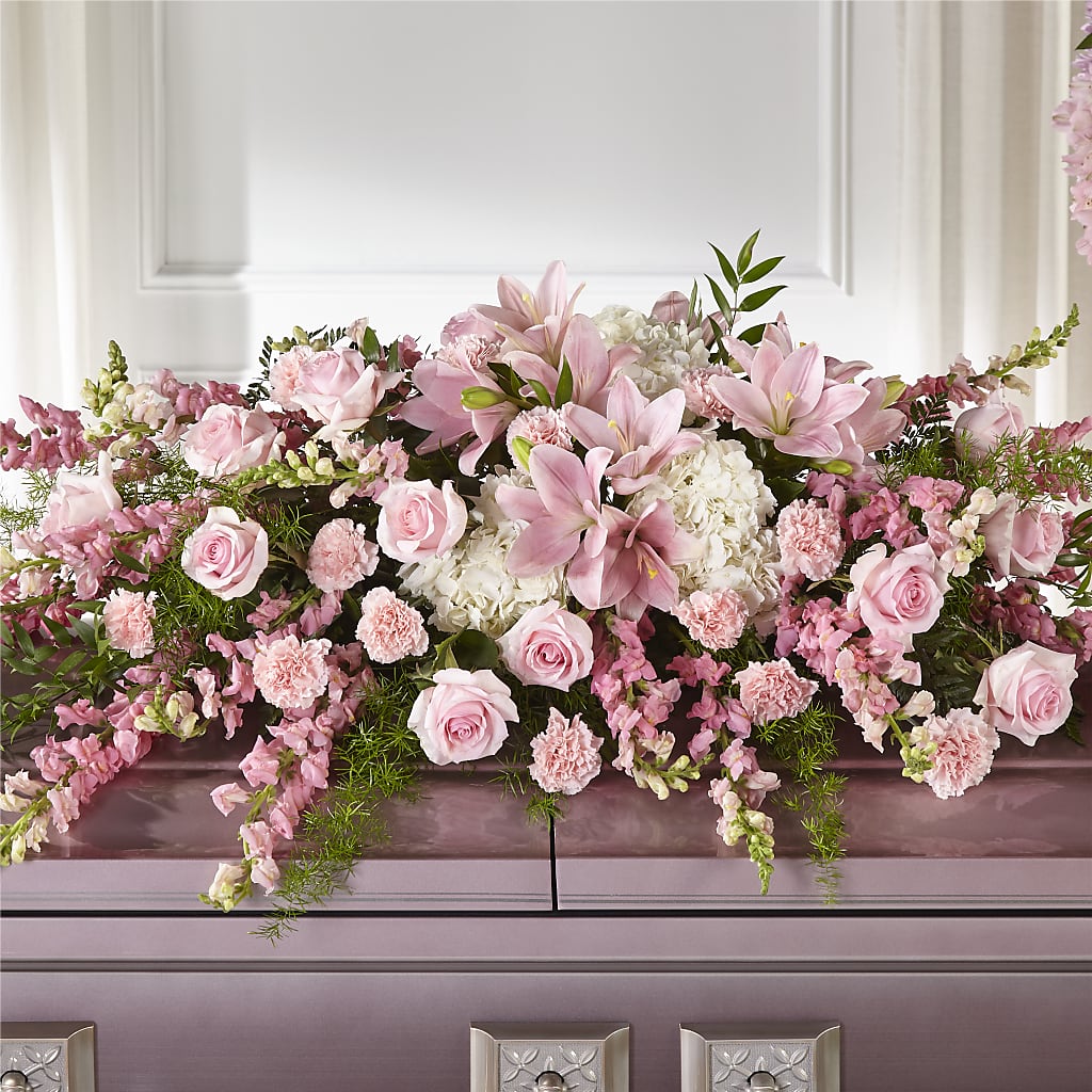 Life & Remembrance Casket Spray – Jax Flowers Corp, Orange Park FL