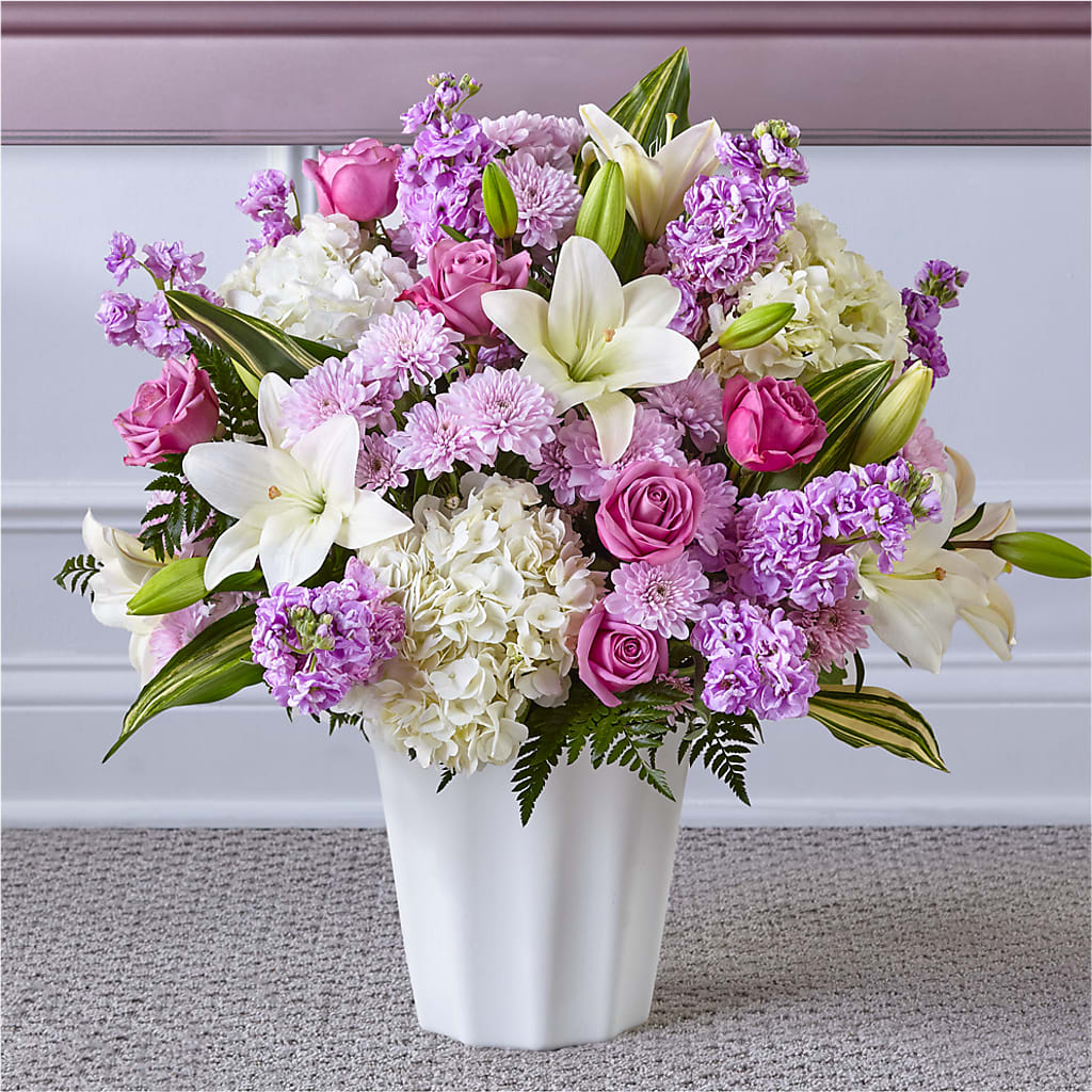 Heaven Sent Floor Basket – Jax Flowers Corp, Orange Park FL