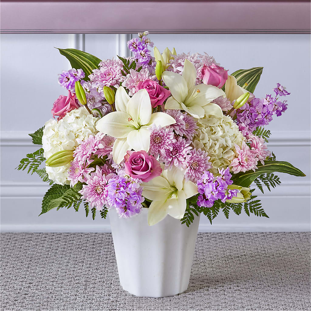 Heaven Sent Floor Basket – Jax Flowers Corp, Orange Park FL