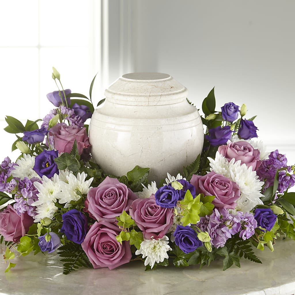 Blooming Sympathy Cremation Adornment – Jax Flowers Corp, Orange Park FL