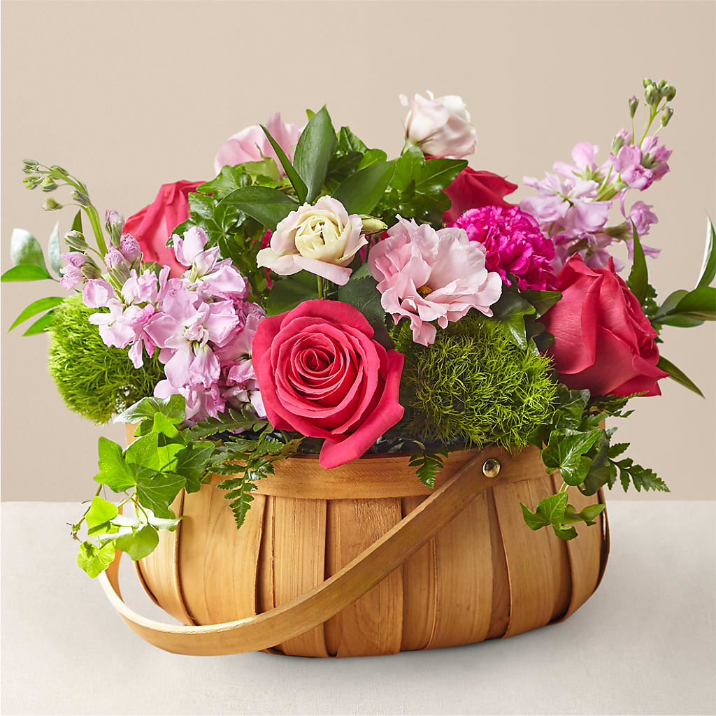 Radiance in Bloom Basket – Jax Flowers Corp, Orange Park FL