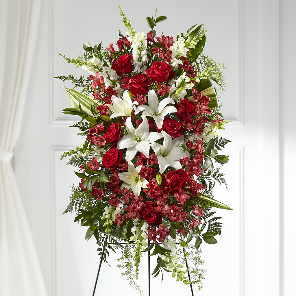 Everlasting Memory Standing Spray – Jax Flowers Corp, Orange Park FL