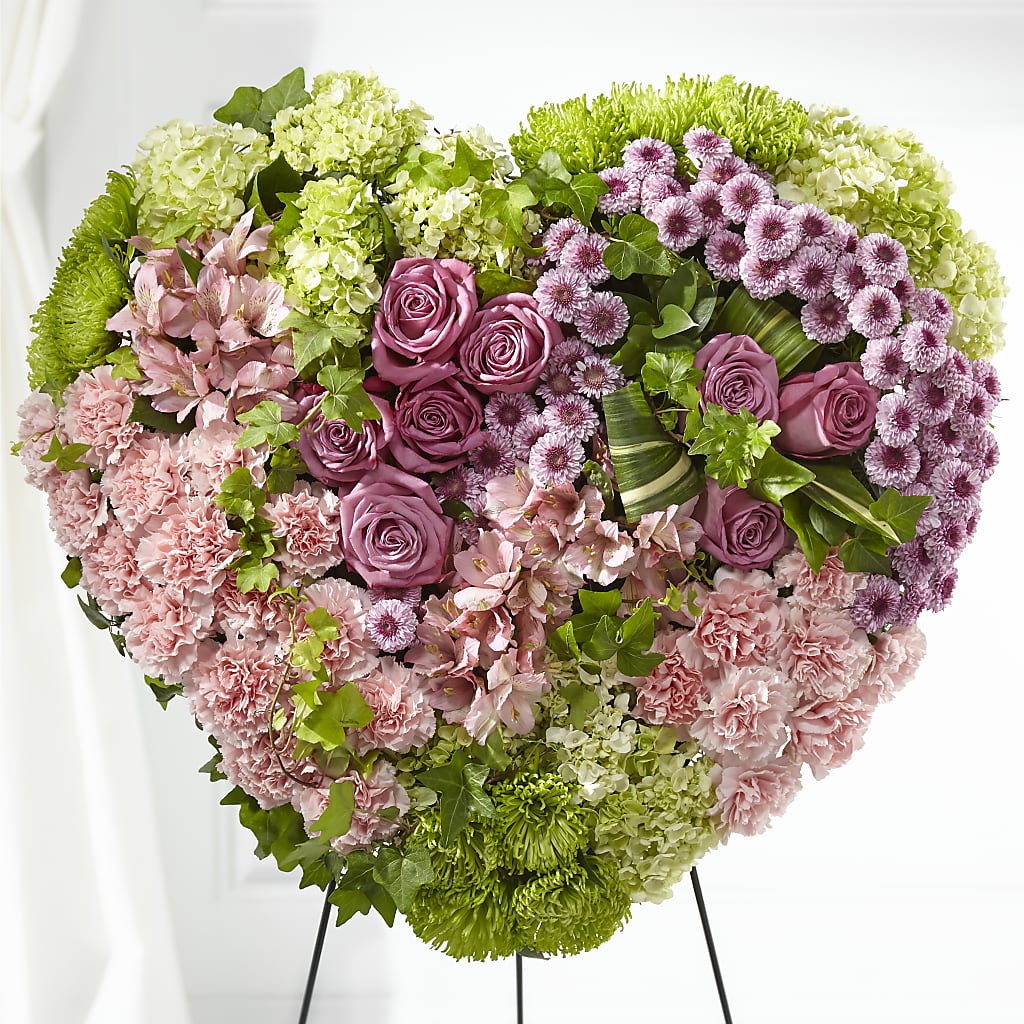 Heartwarming Standing Heart – Jax Flowers Corp, Orange Park FL