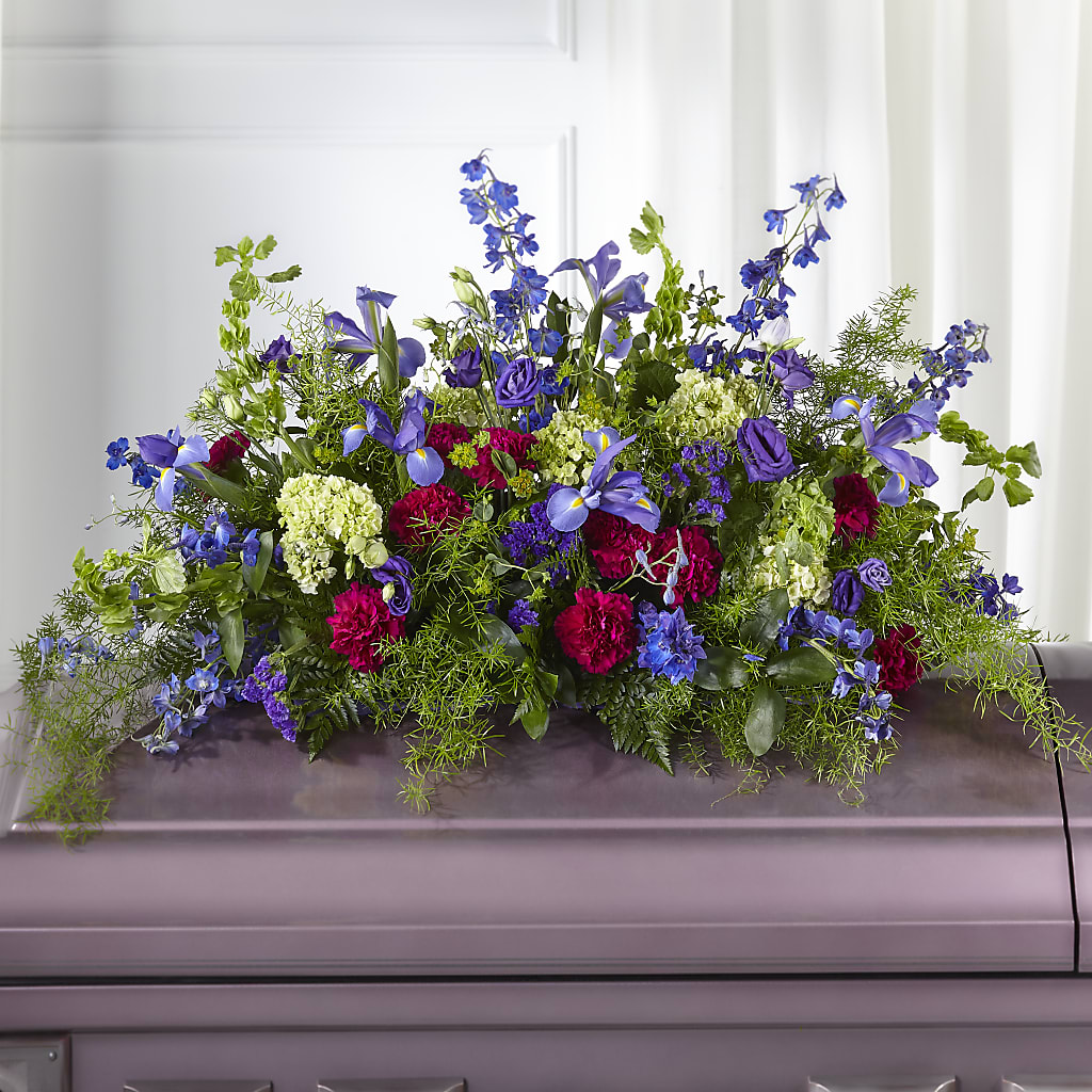 Always Treasured Casket Spray – Jax Flowers Corp, Orange Park FL