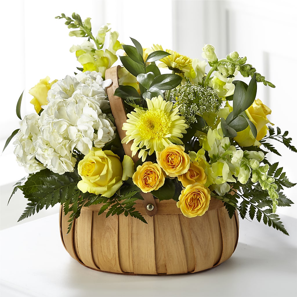Rustic Remembrance Basket – Jax Flowers Corp, Orange Park FL
