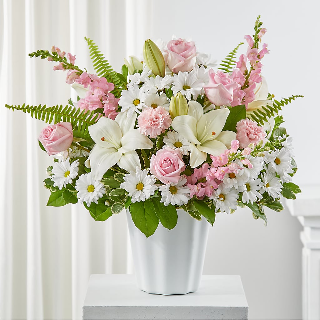Soft Touch Tabletop Basket – Jax Flowers Corp, Orange Park FL