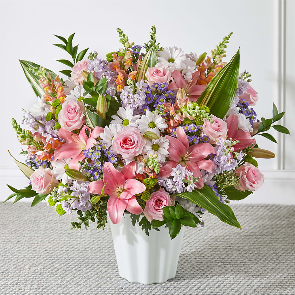 Abundant Compassion Floor Basket – Jax Flowers Corp, Orange Park FL