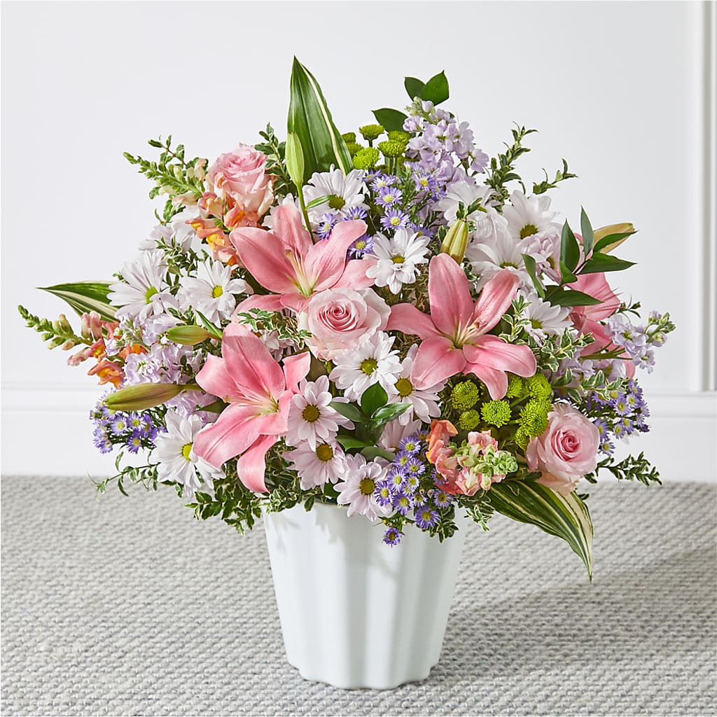 Abundant Compassion Floor Basket – Jax Flowers Corp, Orange Park FL