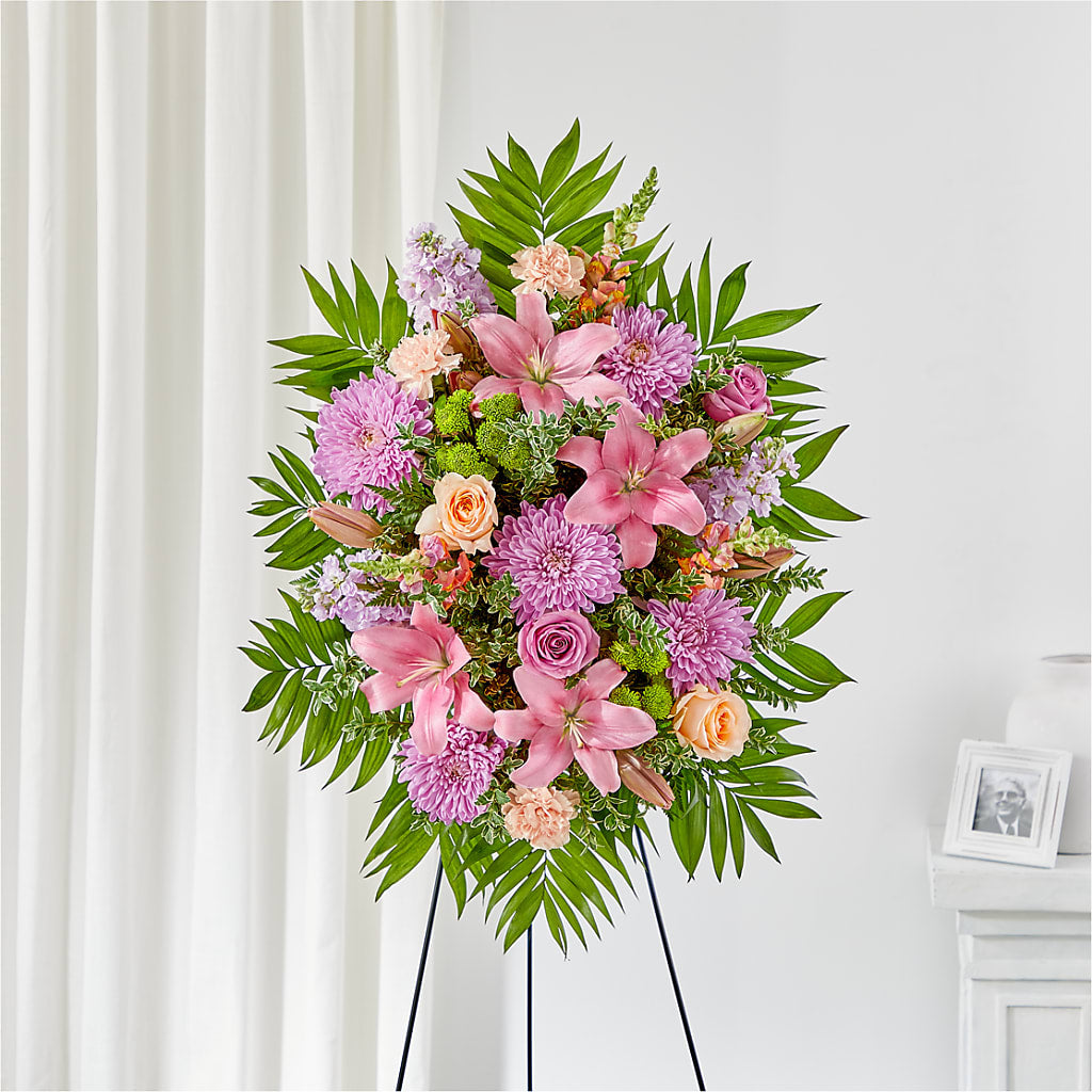 Love & Light Standing Spray – Jax Flowers Corp, Orange Park FL