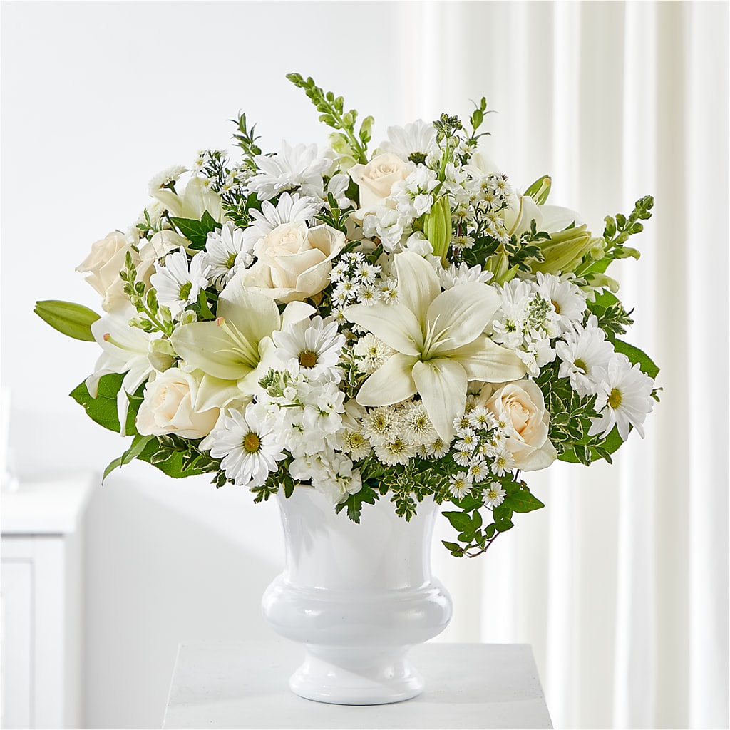 Uplifting Urn Arrangement – Jax Flowers Corp, Orange Park FL