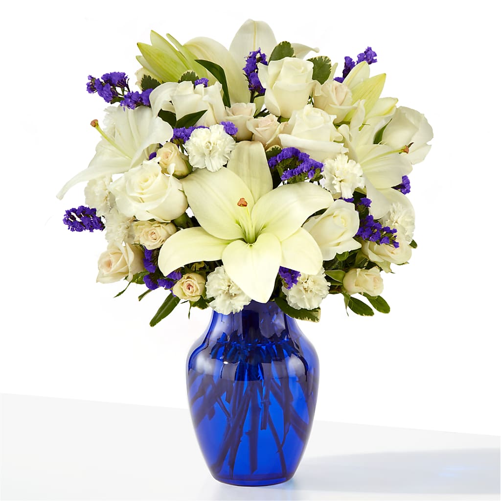 Sapphire Rush Bouquet – Jax Flowers Corp, Orange Park FL