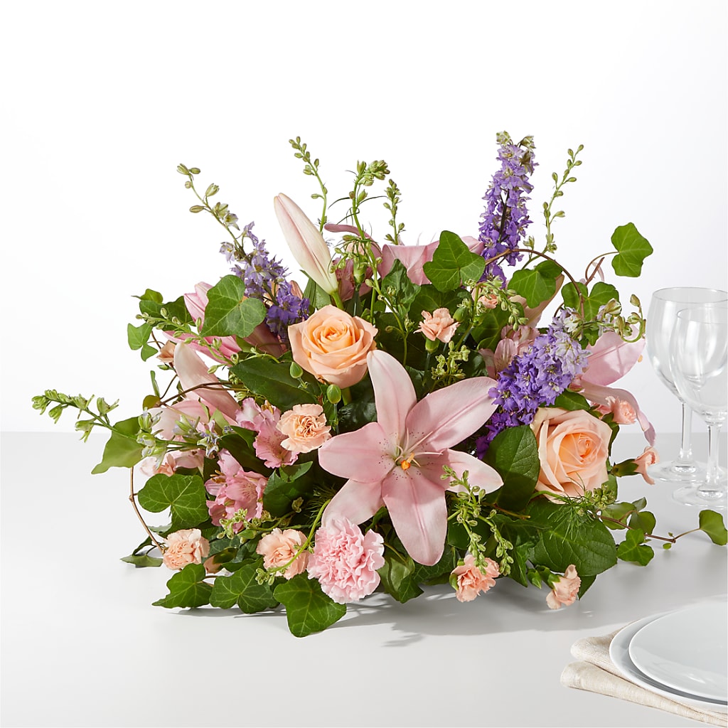 Blossom Time Centerpiece – Jax Flowers Corp, Orange Park FL