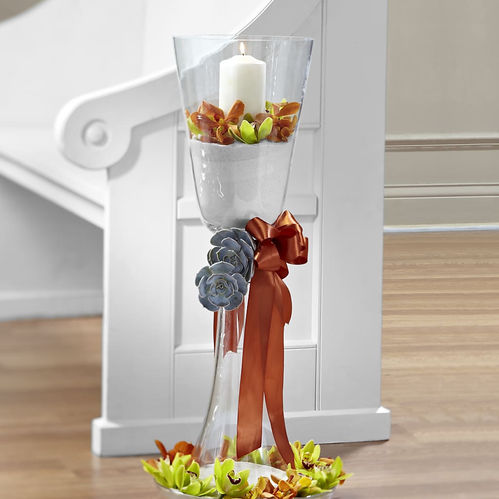 Matrimony Pew Decor – Jax Flowers Corp, Orange Park FL