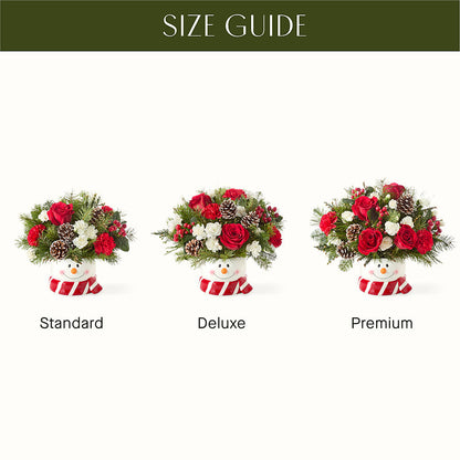 Jolly Snowman Bouquet –  Jax Flowers Corp, Orange Park FL