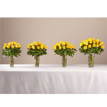Long Stem Yellow Rose Bouquet –  Jax Flowers Corp, Orange Park FL