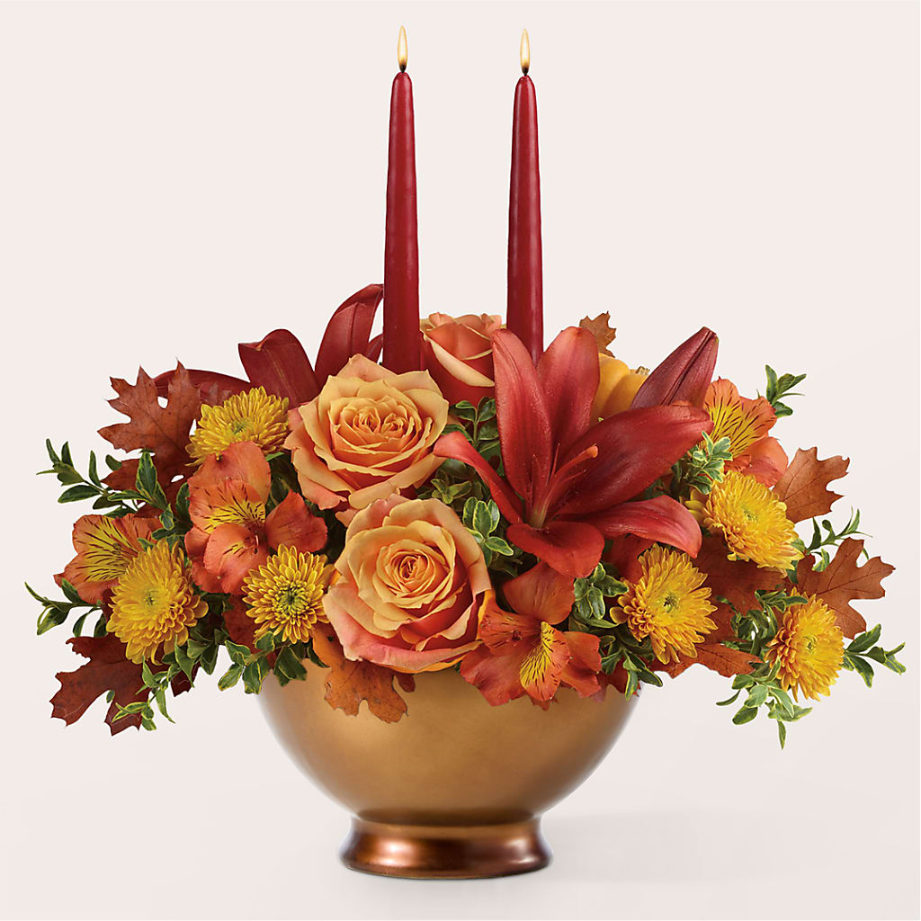 Harvest Table Centerpiece –  Jax Flowers Corp, Orange Park FL