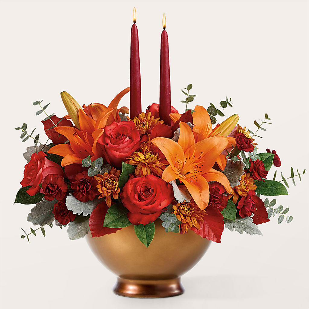 Fruits of Fall Centerpiece –  Jax Flowers Corp, Orange Park FL