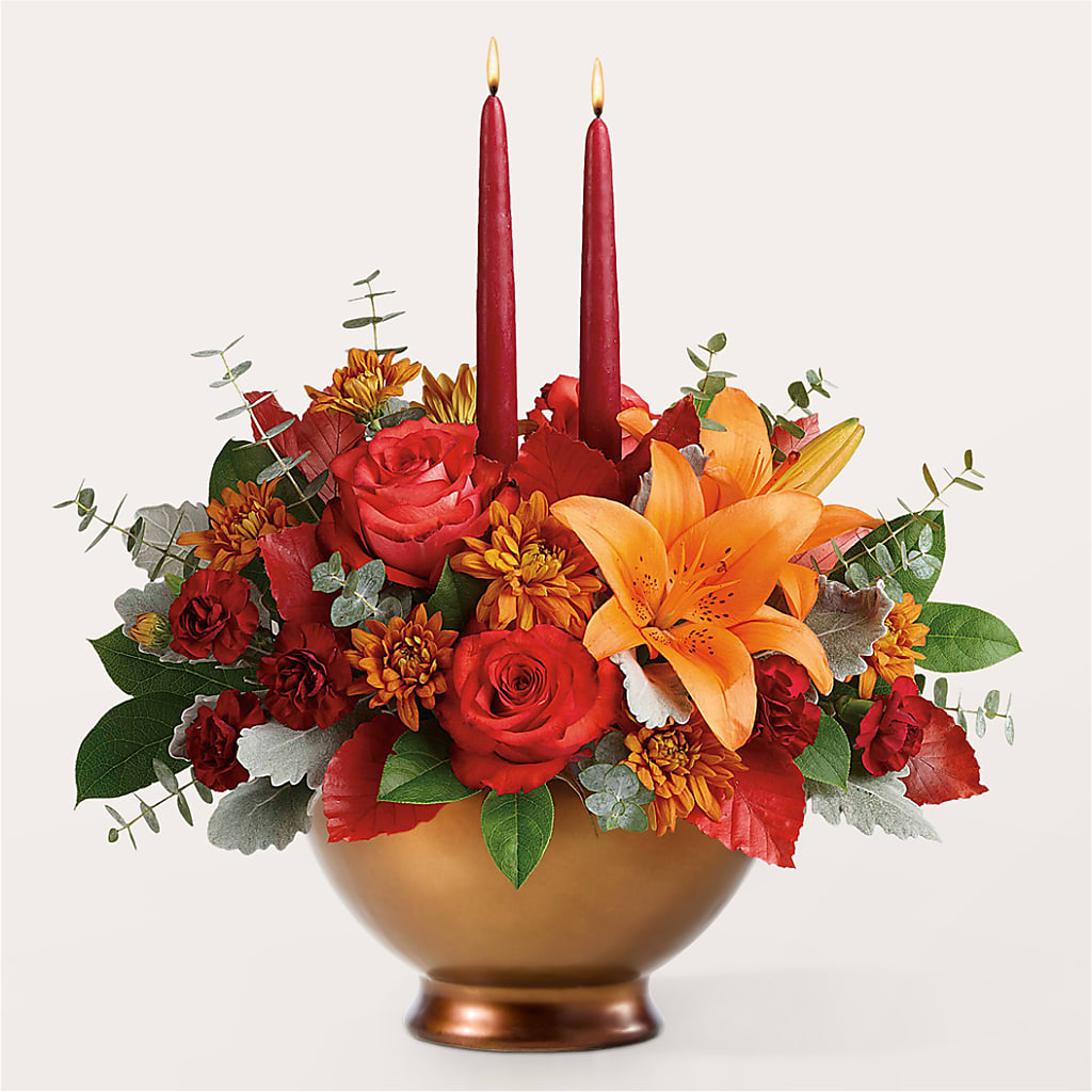 Fruits of Fall Centerpiece –  Jax Flowers Corp, Orange Park FL