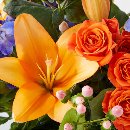 Radiant Citrus Bouquet –  Jax Flowers Corp, Orange Park FL