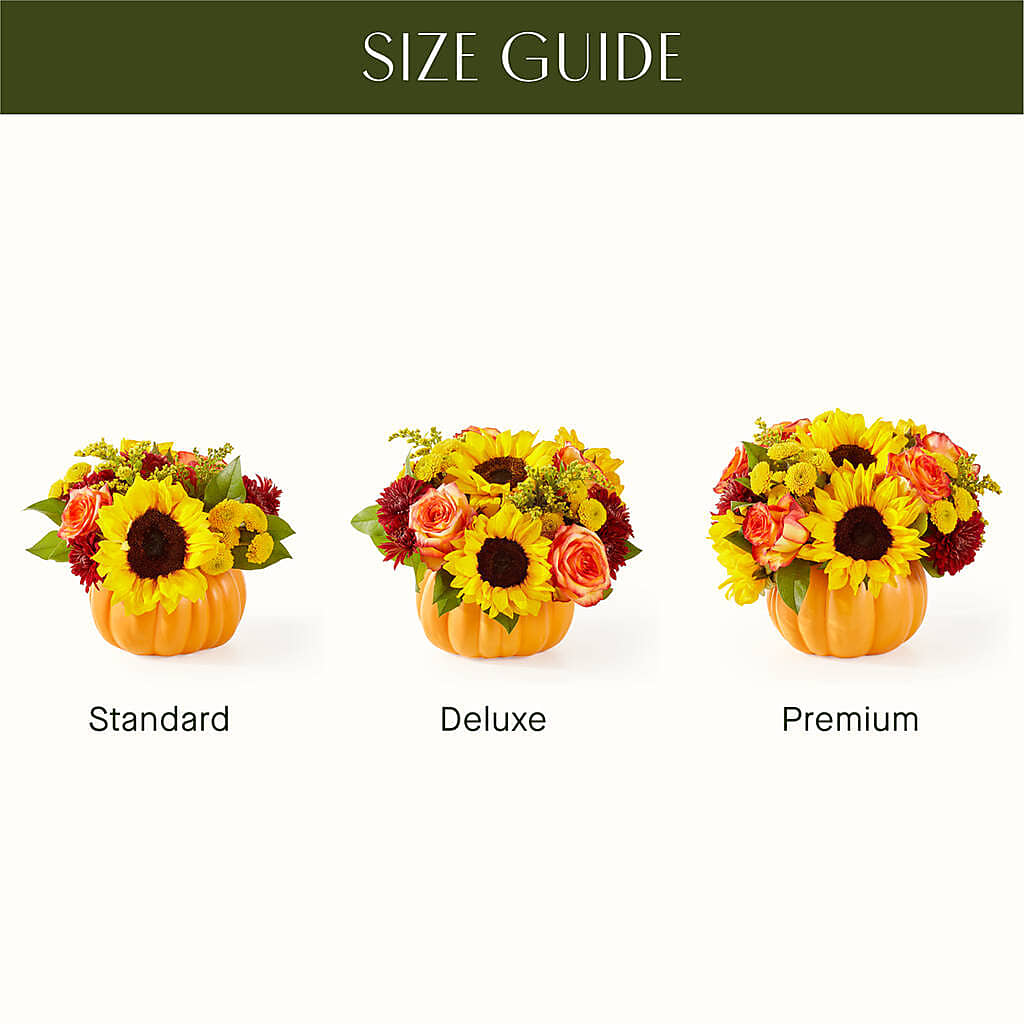 Golden Gourd Pumpkin Bouquet –  Jax Flowers Corp, Orange Park FL