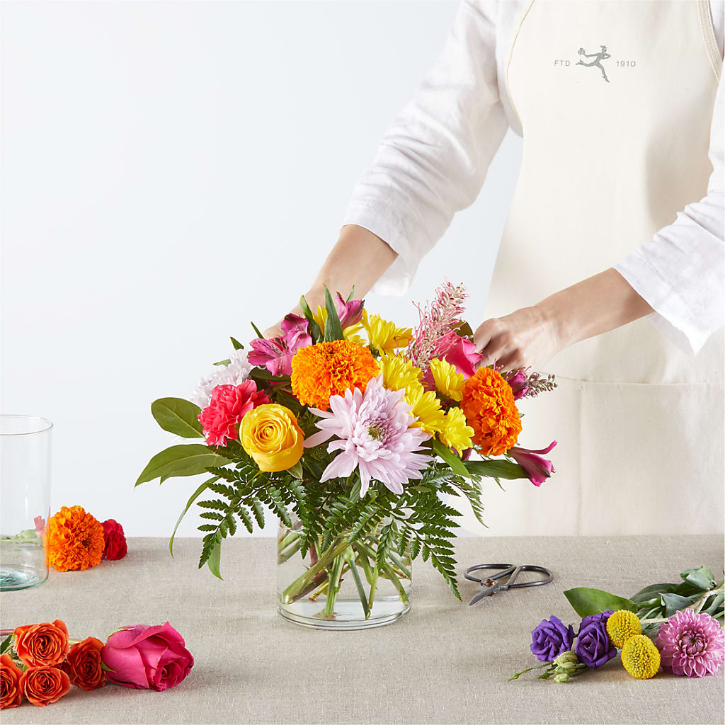 Feast of Color – A Florist Original –  Jax Flowers Corp, Orange Park FL