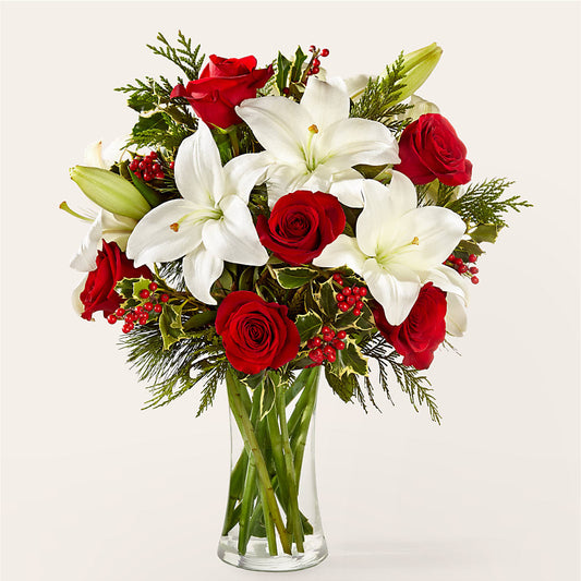 Sparkling Snowflakes Bouquet –  Jax Flowers Corp, Orange Park FL
