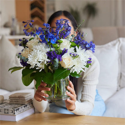 Cerulean Waves Bouquet –  Jax Flowers Corp, Orange Park FL