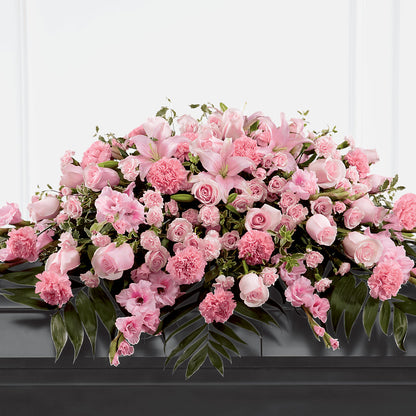 Garden of Comfort Casket Spray (Standard) –  Jax Flowers Corp, Orange Park FL