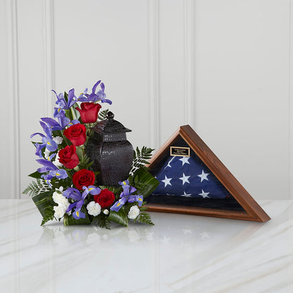 Patriotic Tribute Arrangement –  Jax Flowers Corp, Orange Park FL