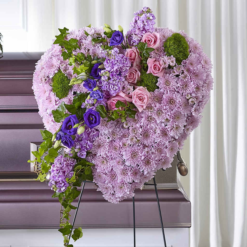Treasured Love Standing Heart –  Jax Flowers Corp, Orange Park FL