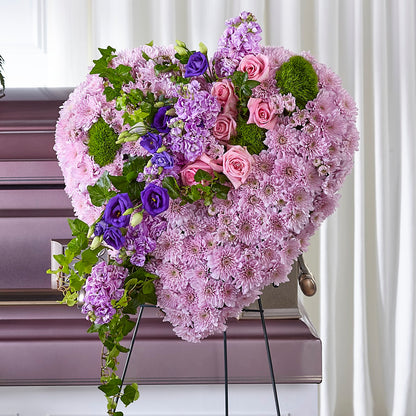 Treasured Love Standing Heart –  Jax Flowers Corp, Orange Park FL
