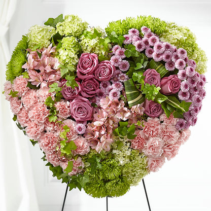 Heartwarming Standing Heart –  Jax Flowers Corp, Orange Park FL