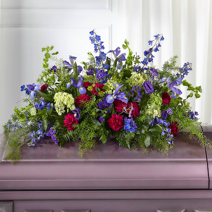 Always Treasured Casket Spray –  Jax Flowers Corp, Orange Park FL