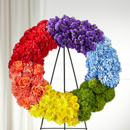 Circle of Love Wreath –  Jax Flowers Corp, Orange Park FL