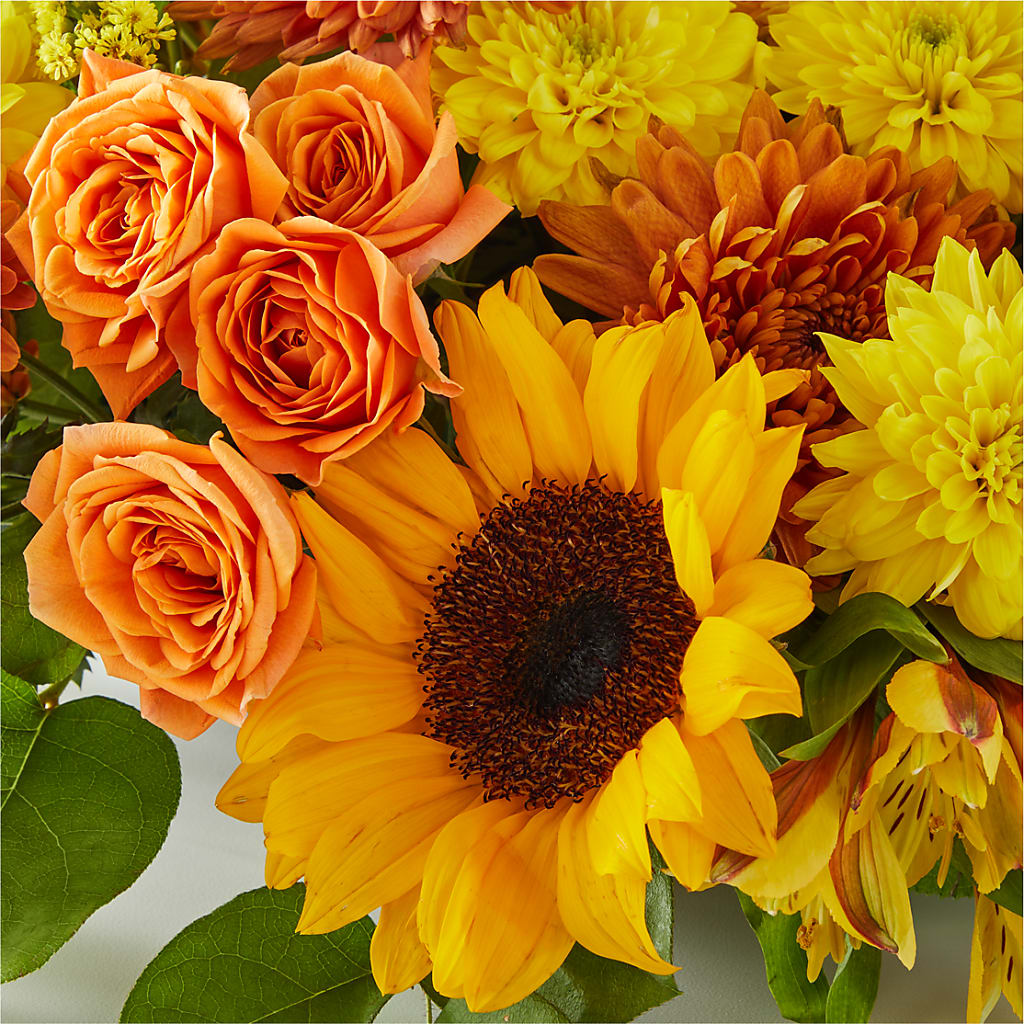 Autumn Harmony Centerpiece –  Jax Flowers Corp, Orange Park FL