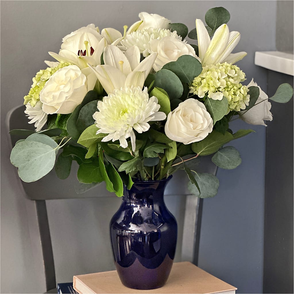 Snowy Dreams Bouquet –  Jax Flowers Corp, Orange Park FL