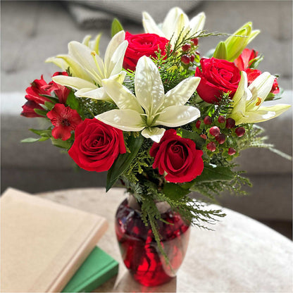 Evergreen Delight Bouquet –  Jax Flowers Corp, Orange Park FL