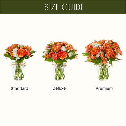 Apricot Glow Bouquet –  Jax Flowers Corp, Orange Park FL