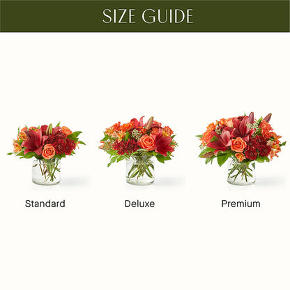 Crimson Leaves Bouquet –  Jax Flowers Corp, Orange Park FL